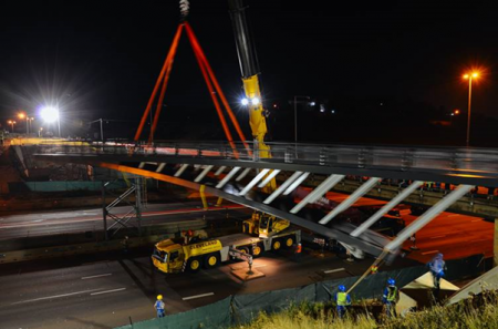 SANRAL Pedestrian Bridge Pretoria SANRAL Stop Over