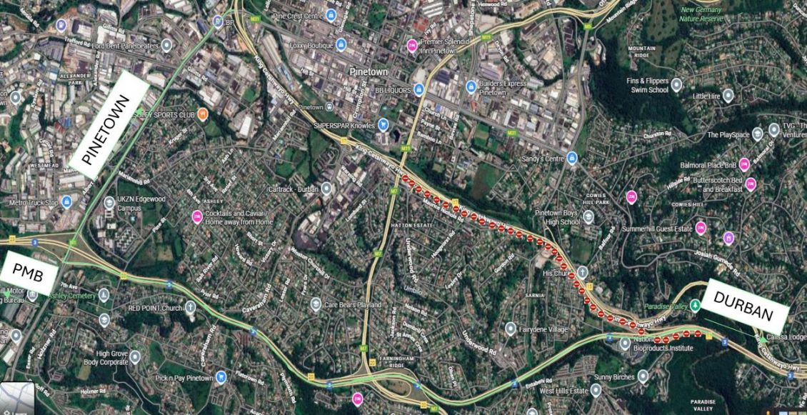 Northcote Off Ramp Map TEMPORARY ROAD CLOSURES ON M13 OFF RAMP AT PARADISE VALLEY FOR ...